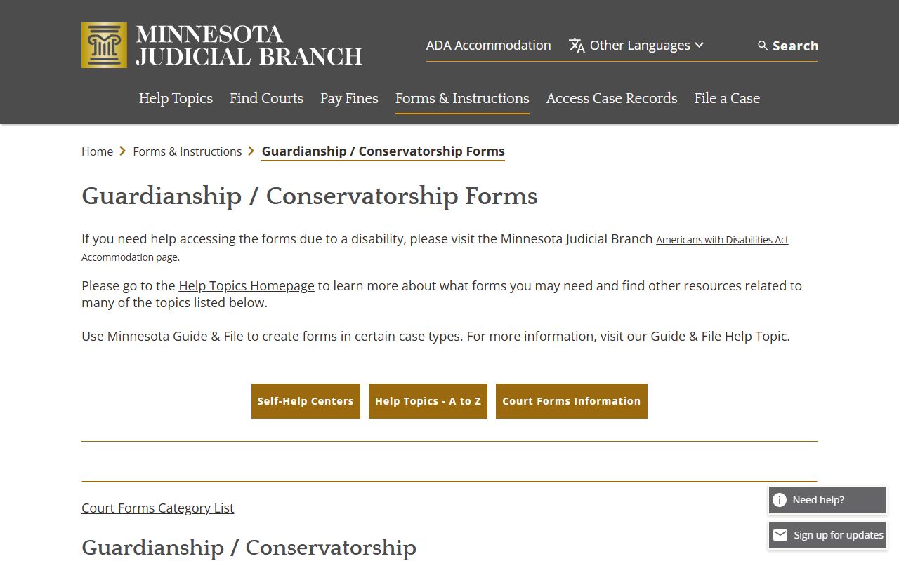 Minnesota divorce forms capture